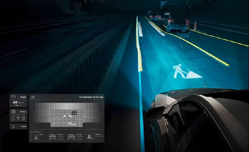 智能車燈交互，讓車燈“說話”